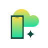 Phone and cloud icon
